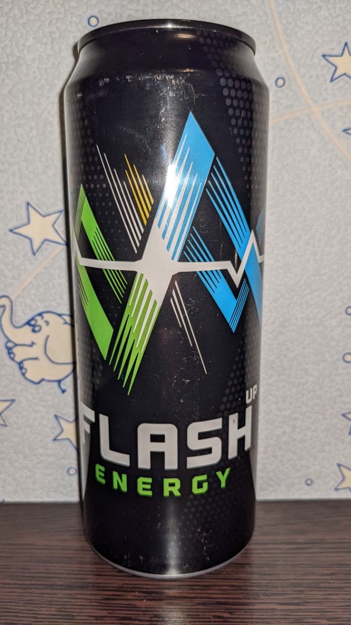 Flash up energy — вид спереди