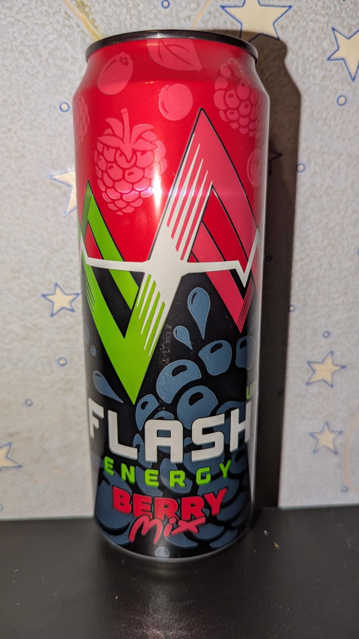 Flash up energy — вид спереди