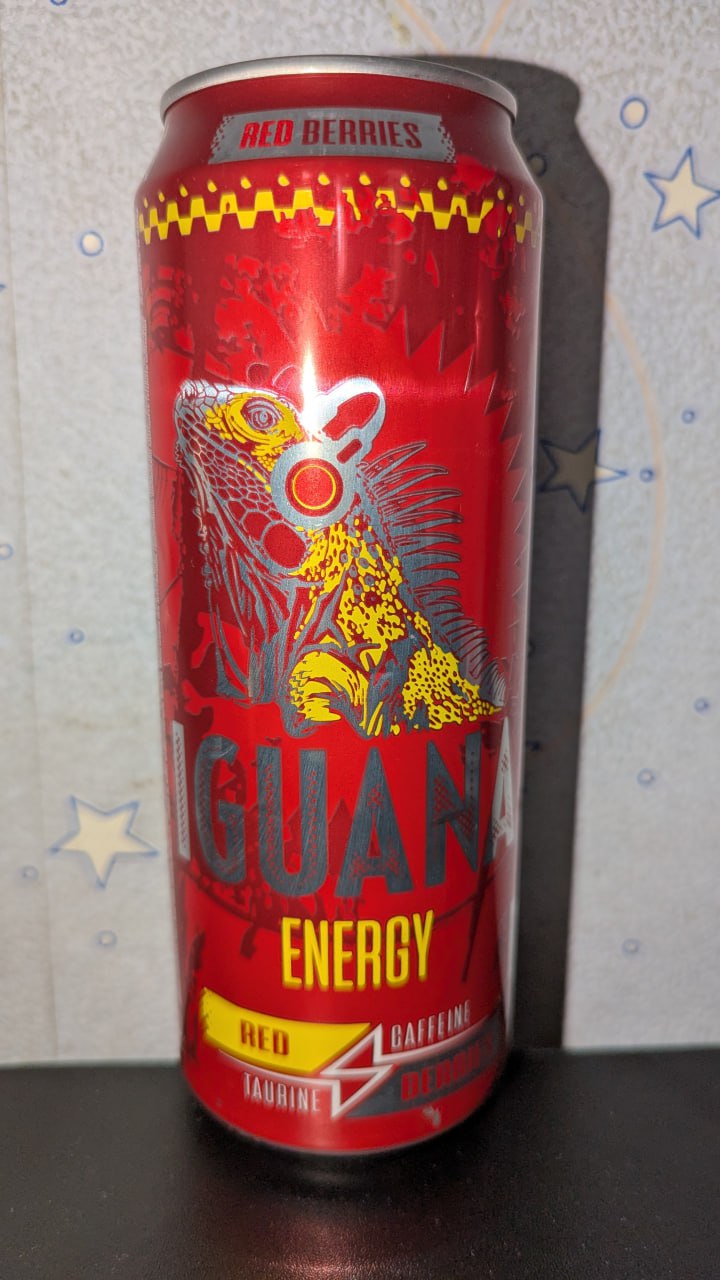 Iguana energy — вид спереди