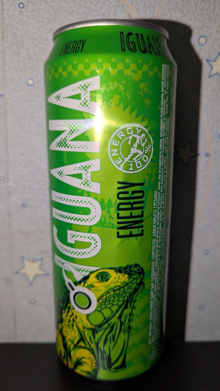 Iguana energy — вид спереди