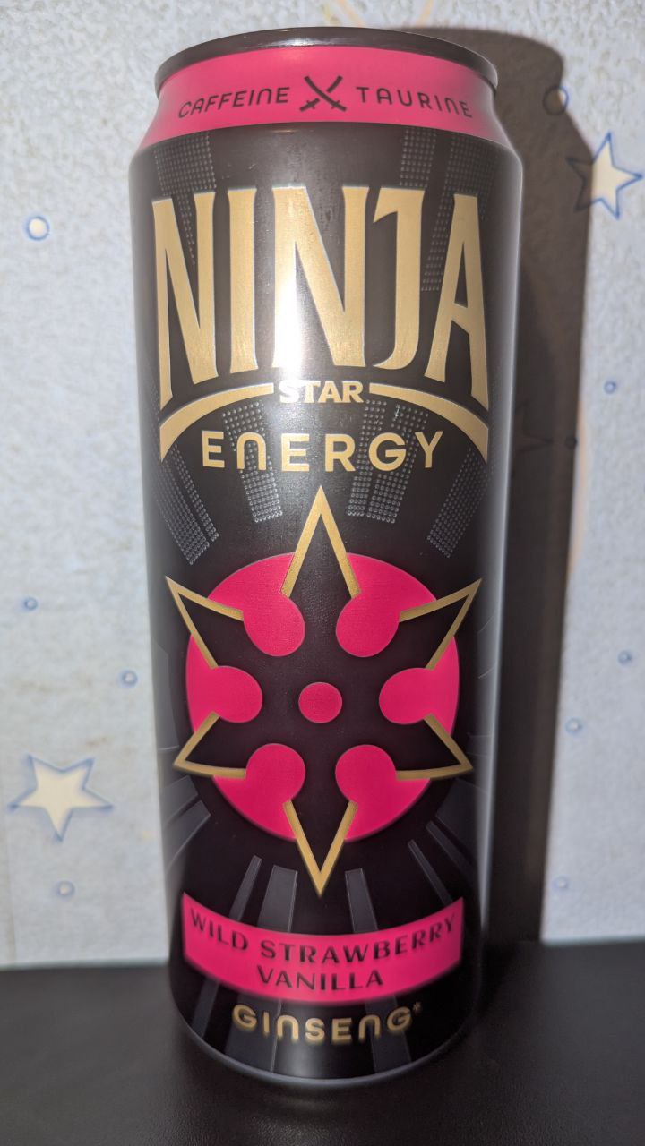 Ninja star energy — вид спереди