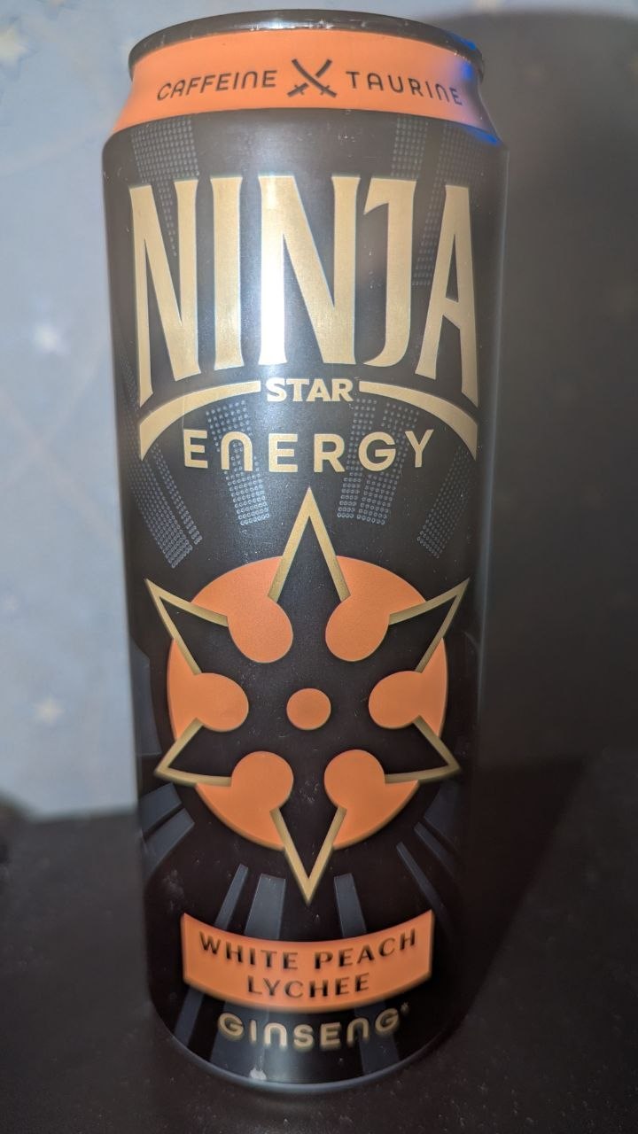 Ninja star energy — вид спереди
